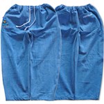 macba life pants televisi star denim baggy (ocean blue)