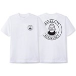 macba life tee shirt og logo (white/black)
