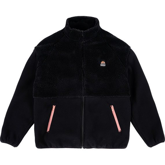 magenta jacket sherpa polar mtn (black)