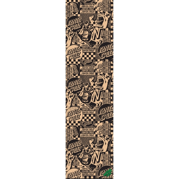 mob grip griptape sheet feuille santa cruz flier collage hand