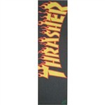 mob grip griptape sheet feuille thrasher flame logo