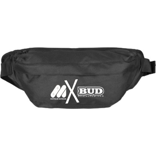 montpellier skateboard bag bud side bum banane (black)