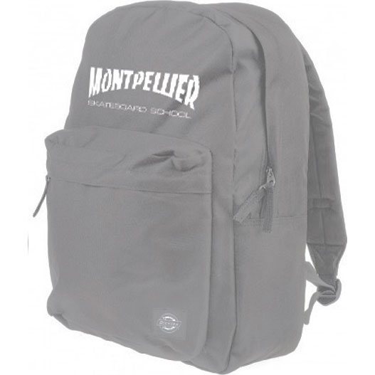 montpellier skateboard bag dickies backpack (grey)