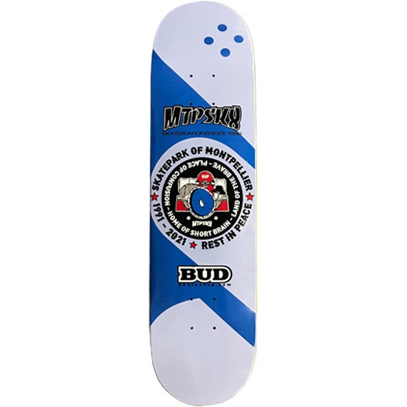montpellier skateboard board bud rip grammont 8.25