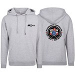 montpellier skateboard sweatshirt bud hood rip grammont (grey)