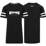 montpellier skateboard tee shirt bud jersey mtpsk8 (black/white)