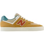 nb numeric shoes nm574 vulc (tan/teal)