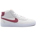 nike sb shoes girls bruin hi iso (white/sweet beet/white)