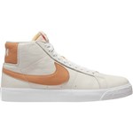 nike sb shoes orange label zoom blazer mid iso (white/lt cognac)