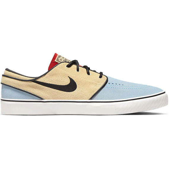 nike sb shoes zoom stefan janoski og+ (alabaster/chile red)