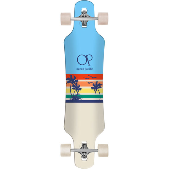ocean pacific longboard sunset dt (blue/white) 39x9.5