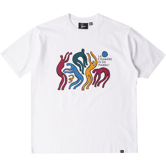 parra tee shirt la chambre nuit (white)
