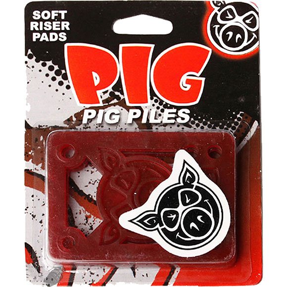 pig pads riser piles soft (red) 1/8