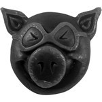 pig wax head (black)