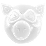 pig wax head (white)