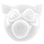 pig wax head (white)