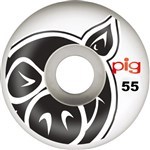 pig wheels head natural 101a 55mm
