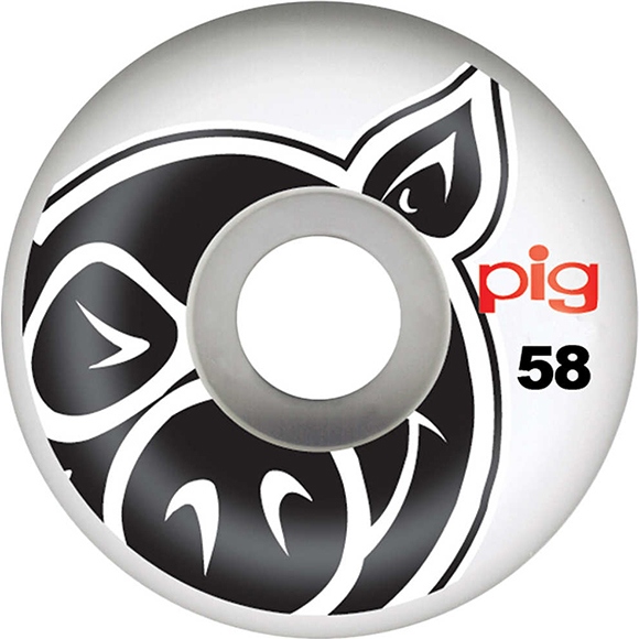 pig wheels head natural 101a 58mm