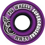 pig wheels supercruiser (purple) 85a 62mm