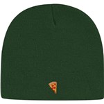 pizza beanie emoji skull (green)