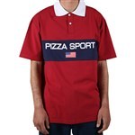 pizza polo pizza sport (red)