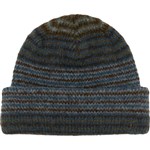 polar beanie george (blue green stripe)