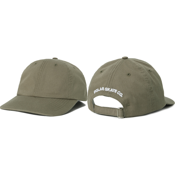 polar cap 6 panel skate co (khaki)