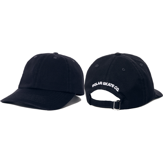 polar cap 6 panel skate co (navy)