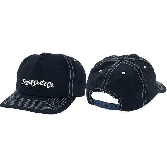 polar cap snapback earl surf logo (navy)