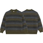 polar sweater george (blue green stripe)