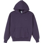 polar sweatshirt hood patch (dark violet)