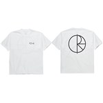 polar tee shirt kids stroke logo (white/black)