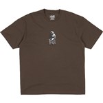 polar tee shirt shadow (brown)