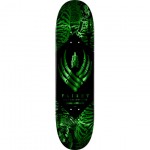 powell peralta board flight skeleton (green foil) 8.5