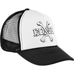 powell peralta cap trucker mesh cross bones (black)