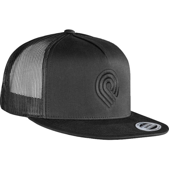 powell peralta cap trucker mesh triple p (black