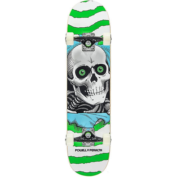 powell peralta skateboard complet ripper (green) 7.5