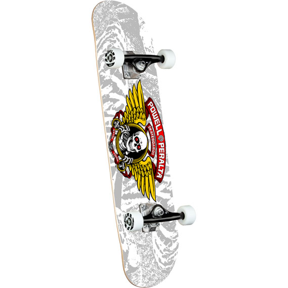 powell peralta skateboard complet winged ripper (silver) 8