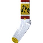 psockadelic socks on the trail (white)