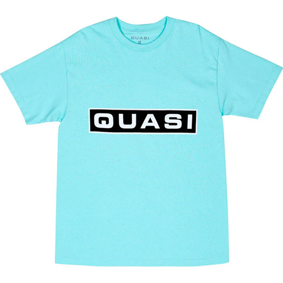quasi tee shirt bar logo (mint)