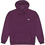 rave sweatshirt hood core logo (plum)