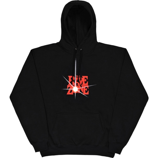 rave sweatshirt hood the rave zone (black)