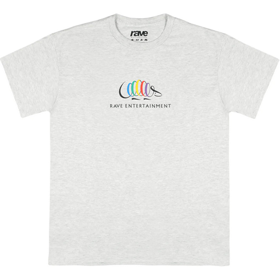 rave tee shirt rave ent. (ash)