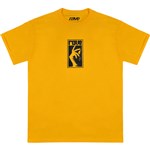 rave tee shirt snap (gold)