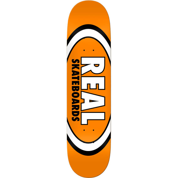 real board classic oval team (orange) 7.5