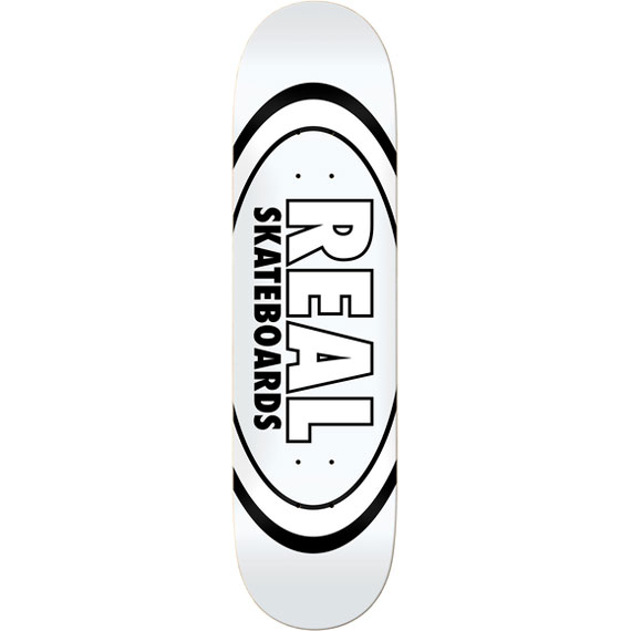 real board classic oval team (white) 8.38