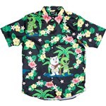 ripndip shirt short sleeves aloha nerm (black)