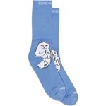 ripndip socks lord nermal (light slate)