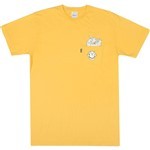 ripndip tee shirt pocket nermamaniac stuffed (gold)