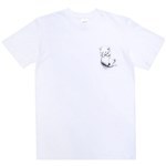 ripndip tee shirt pouty face (white)